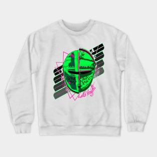 Wild Knight - Neon Green and Pink Crewneck Sweatshirt